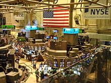 Floor of the New York Stock Exchange.